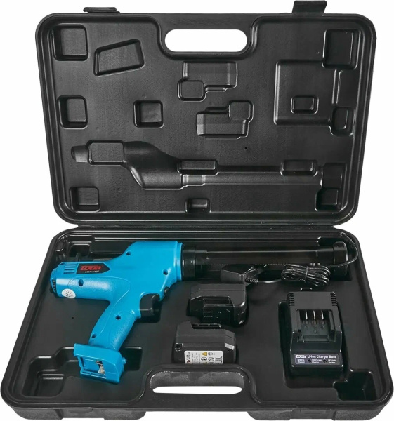 Аккумуляторный пистолет для герметика и клея TOUA DCG72-310